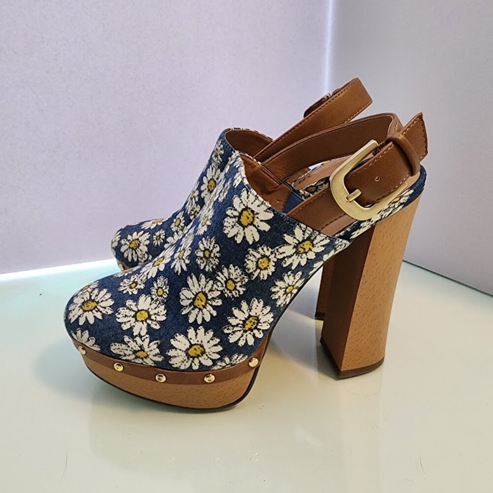 Brand new! Report Footwear Daisy Platform Heels Size 8 - Picture 4 of 7